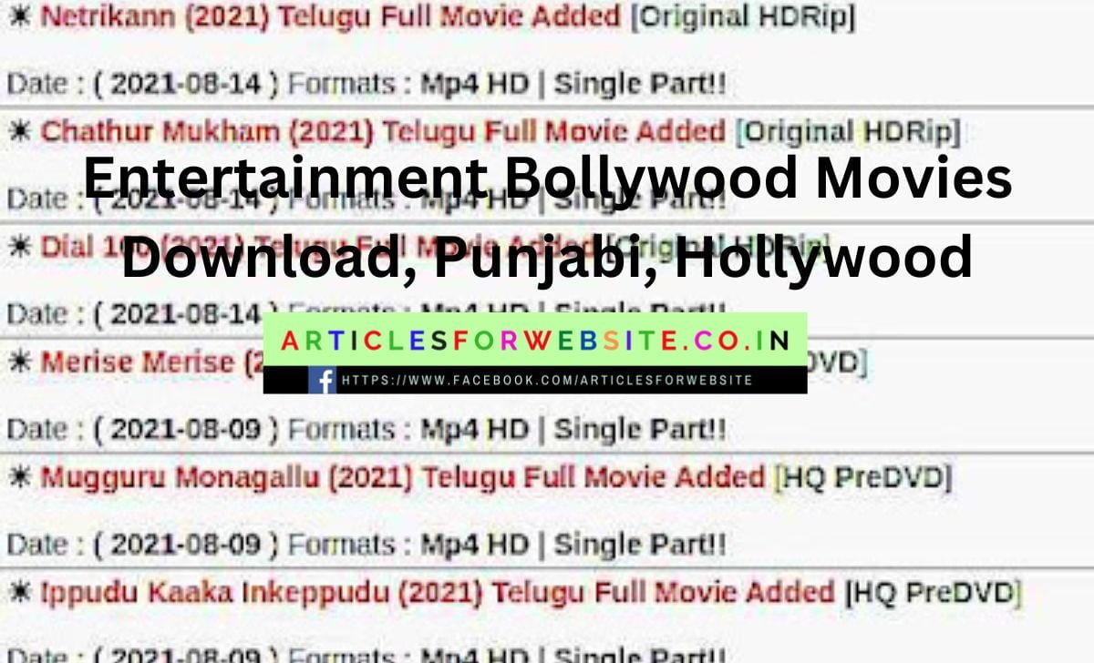 Entertainment Bollywood Movies Download